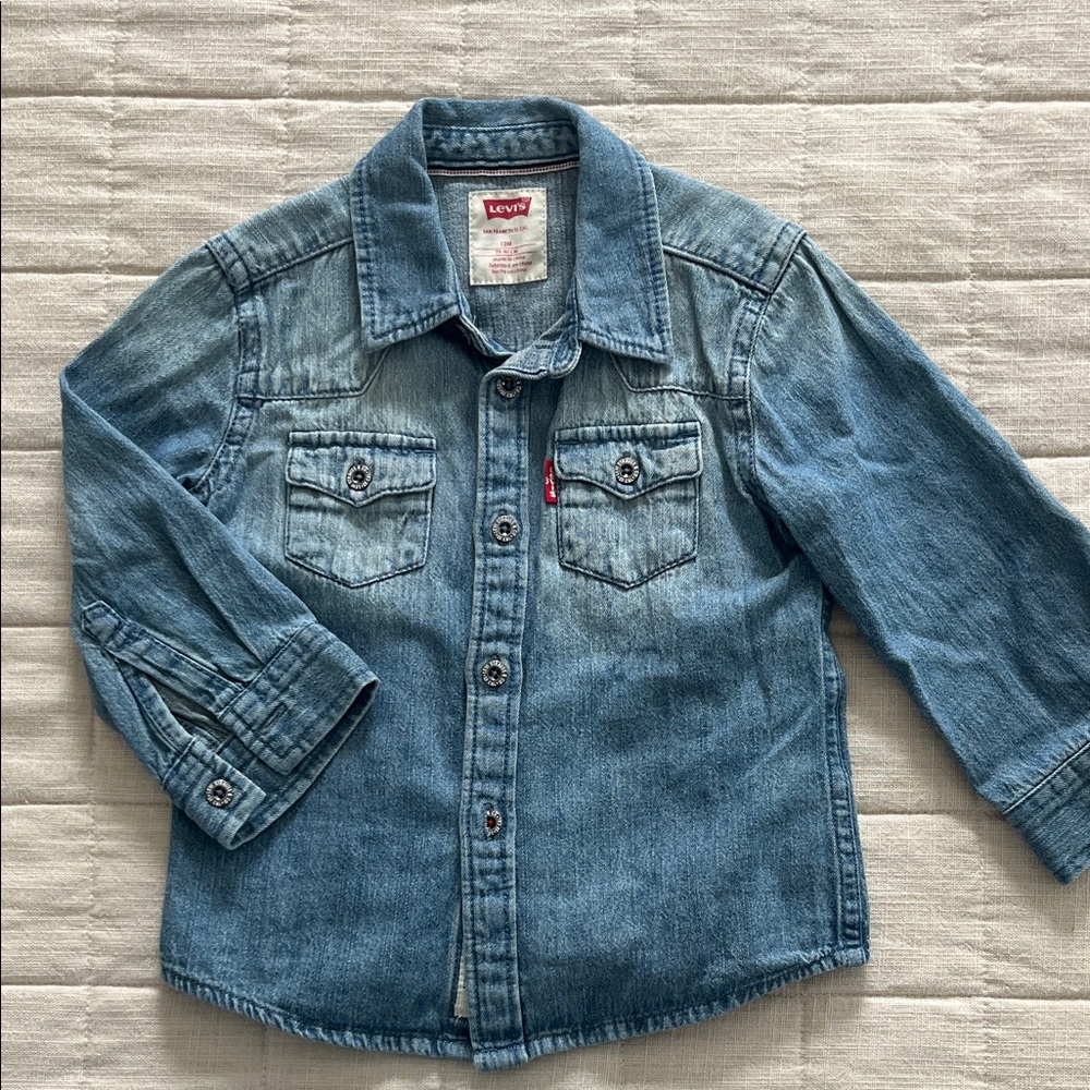 Levi's Kids Classic Blue Jean Shirt